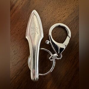 “N” Silverware Keychain